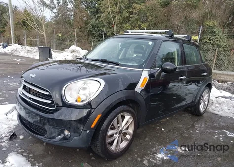 2013 Mini Countryman Cooper from USA, damaged, VIN WMWZB3C50DWM31447